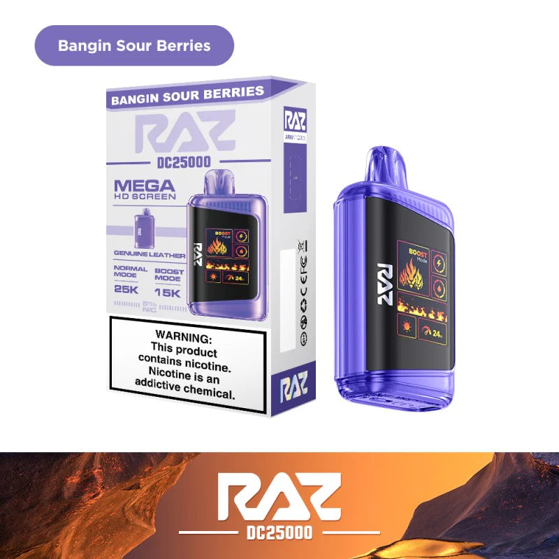 RAZ DC25000 Disposable Vape – 25000 Puffs - Smok City