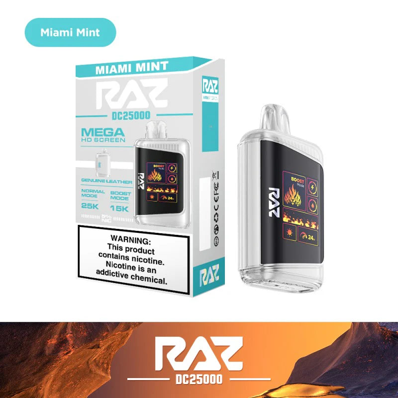RAZ DC25000 Disposable Vape – 25000 Puffs - Smok City