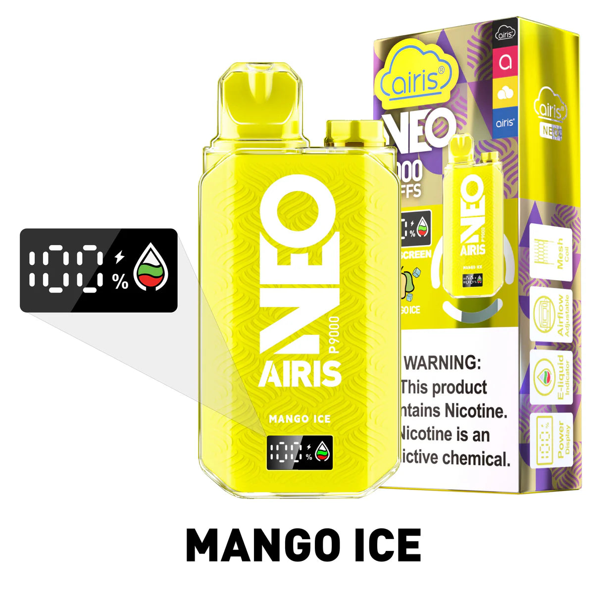 Airis Neo P40K Disposable (40000 Puffs) - Smok City