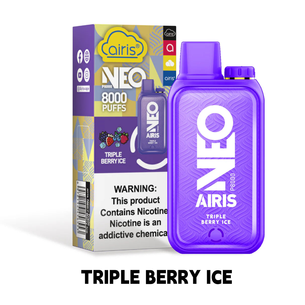 Airis Neo P40K Disposable (40000 Puffs) - Smok City