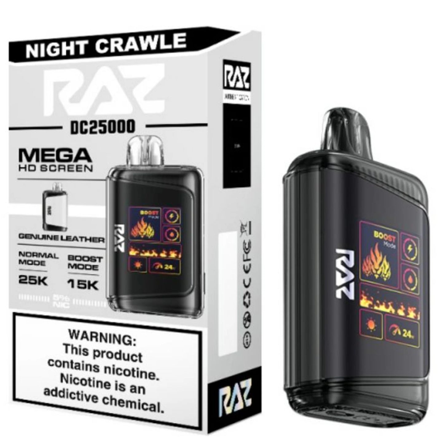 RAZ DC25000 Disposable Vape – 25000 Puffs - Smok City