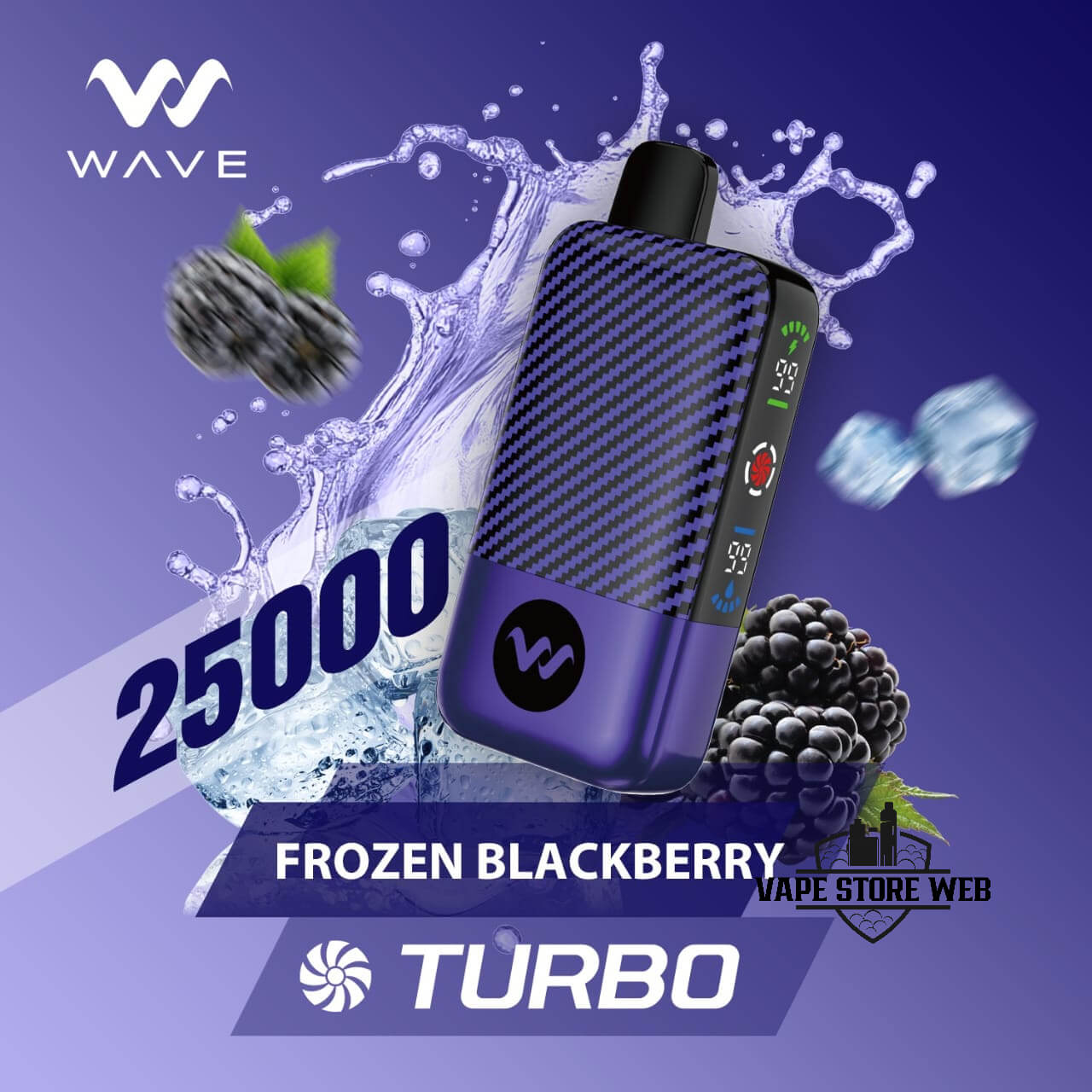 Wave Turbo 25000 Puffs Rechargeable Disposable