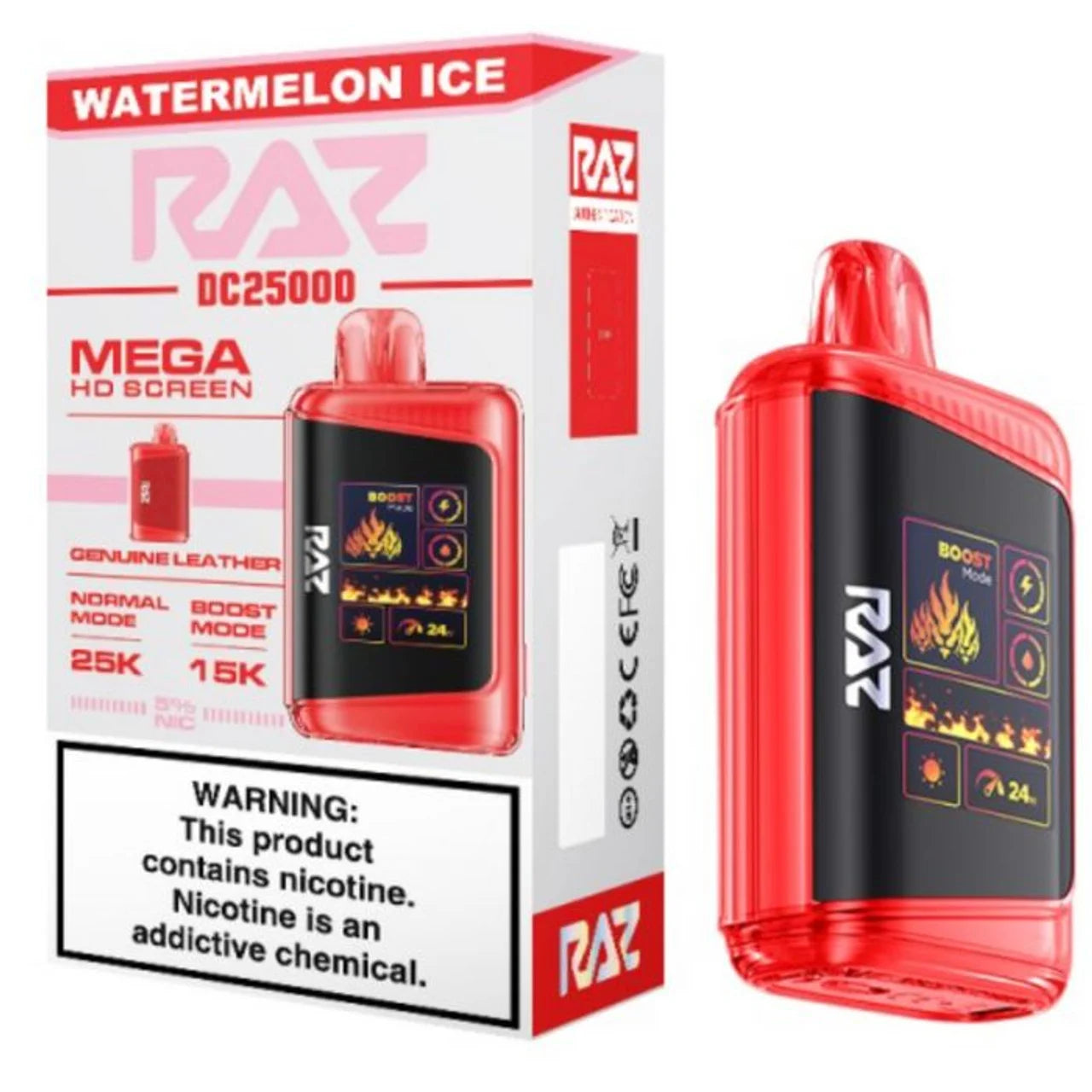 RAZ DC25000 Disposable Vape – 25000 Puffs - Smok City