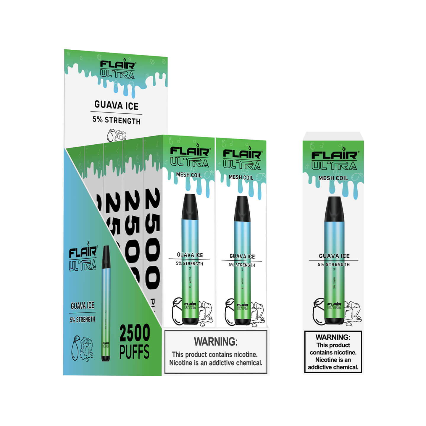 Flair Ultra Disposable Devices | 2500 Puffs - Smok City