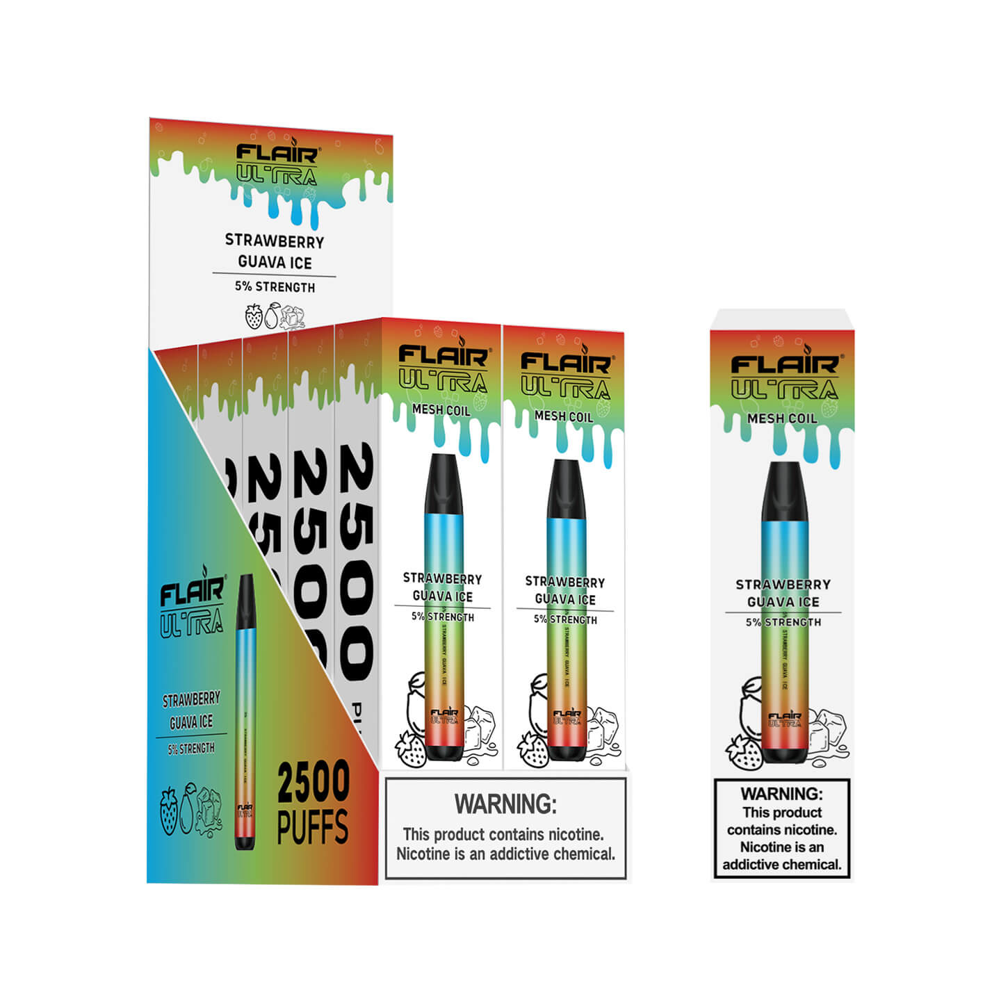Flair Ultra Disposable Devices | 2500 Puffs - Smok City