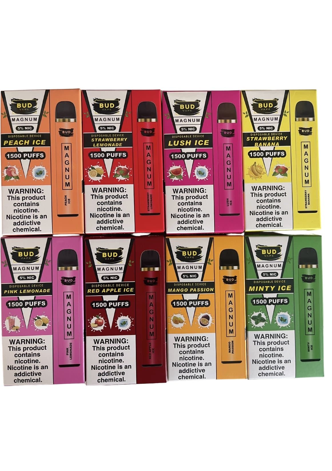 Bud Vape MAGNUM Disposables 1500 Puff - Smok City