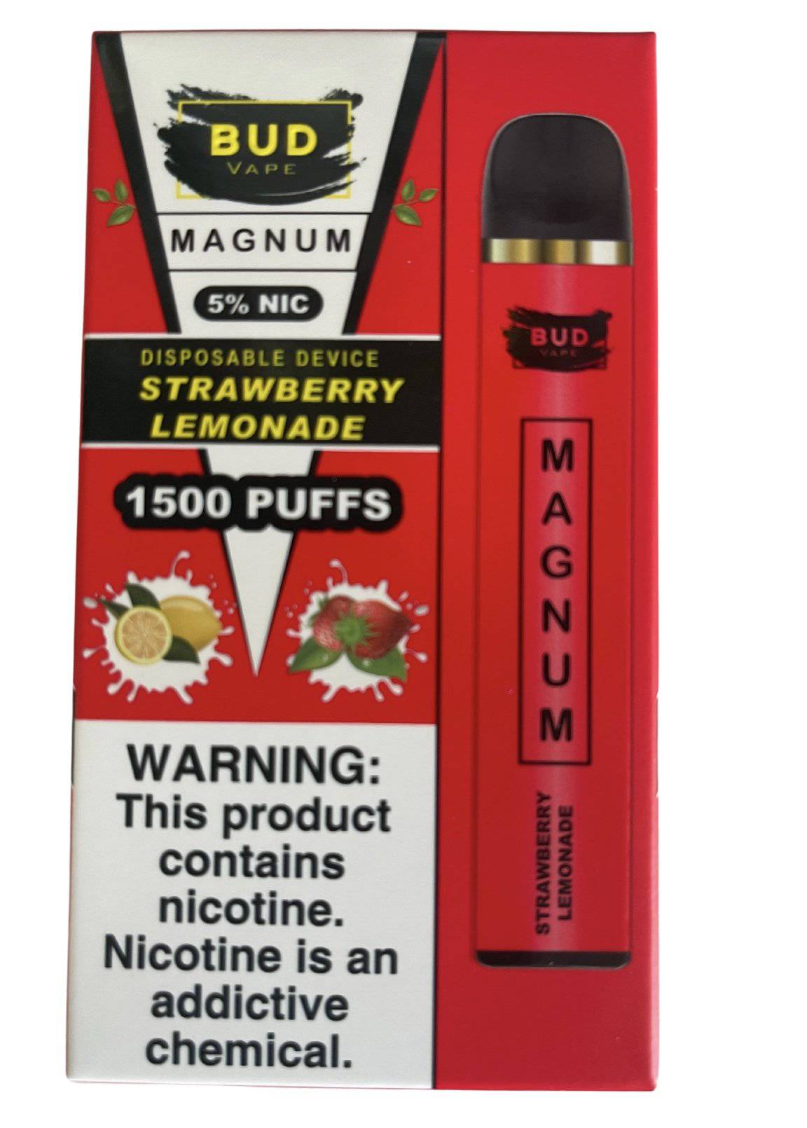 Bud Vape MAGNUM Disposables 1500 Puff - Smok City