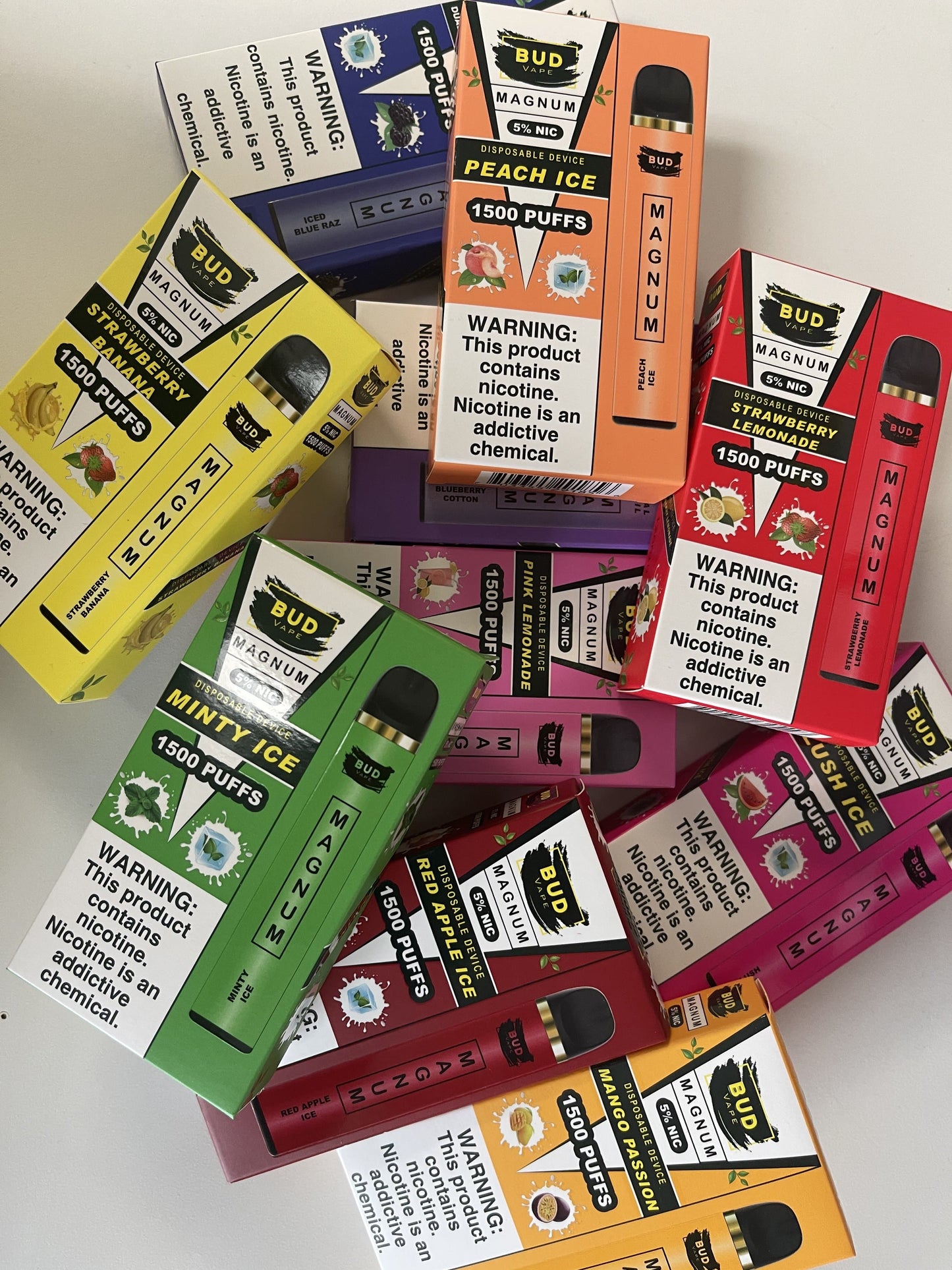 Bud Vape MAGNUM Disposables 1500 Puff - Smok City