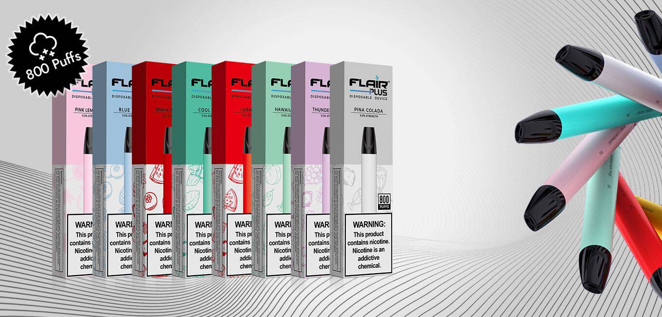 Flair Plus disposable device | 800 puffs | Cheapest vape pen at $12.99 - Smok City