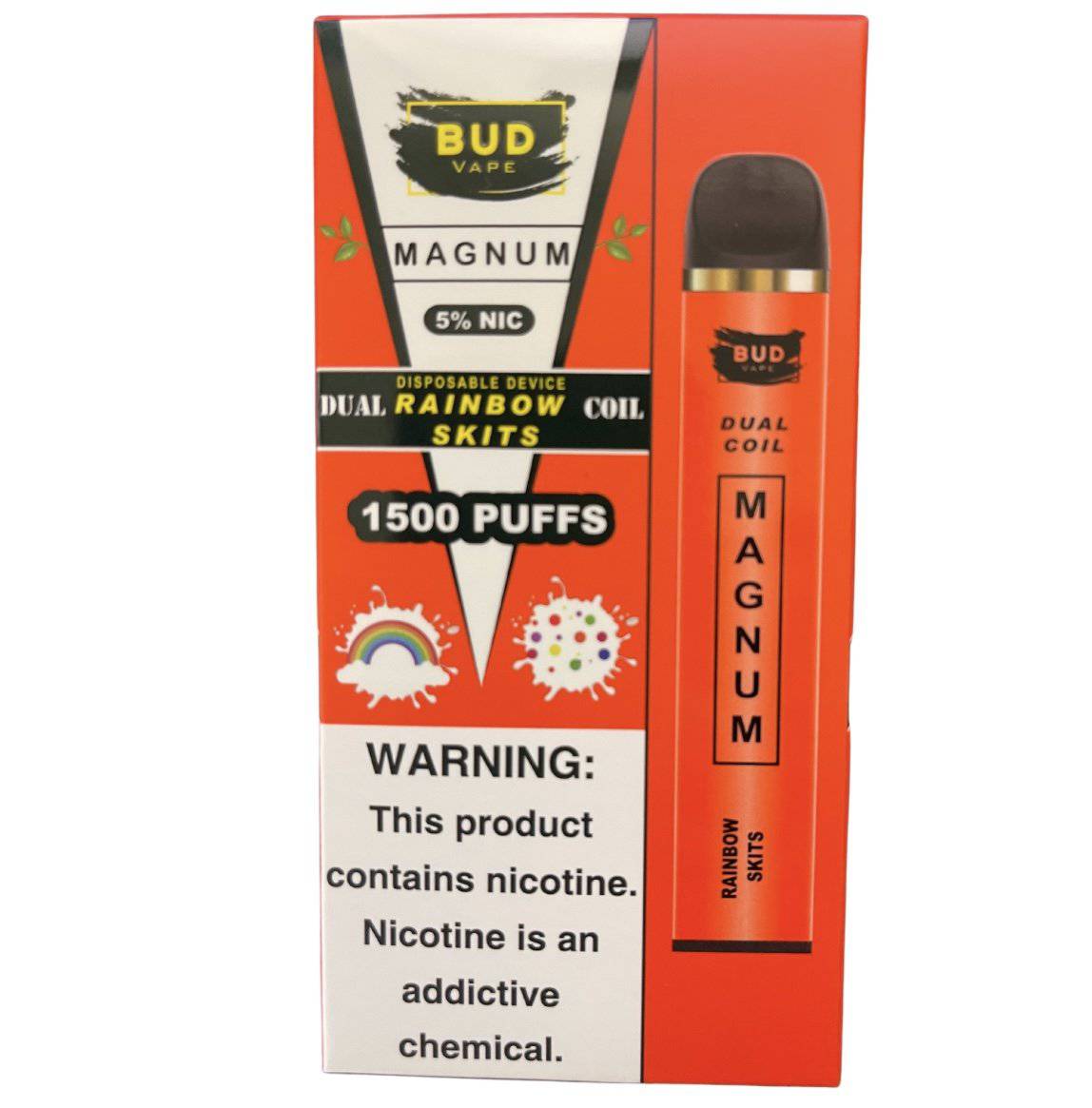 Bud Vape MAGNUM Disposables 1500 Puff - Smok City
