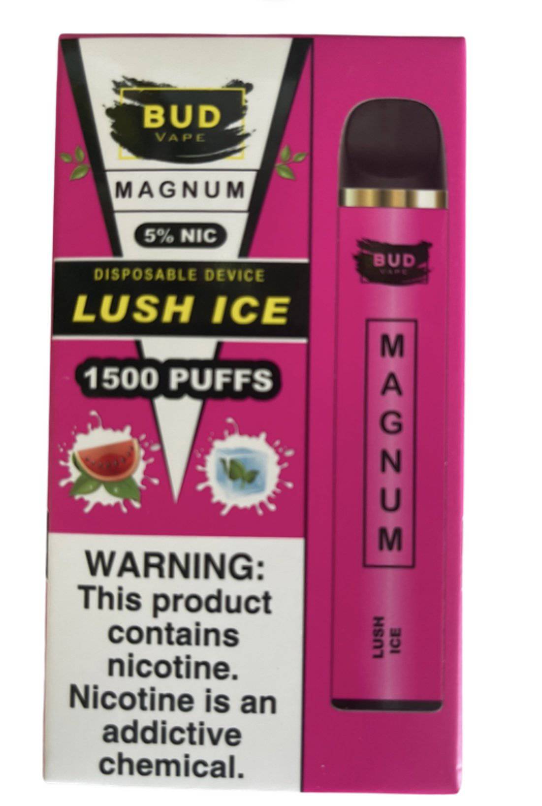Bud Vape MAGNUM Disposables 1500 Puff - Smok City