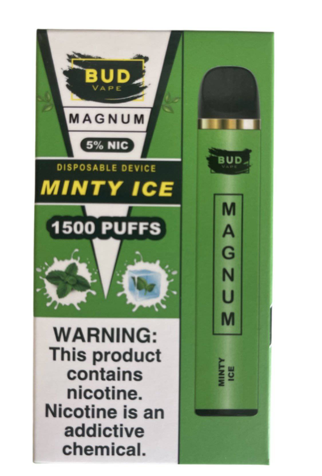 Bud Vape MAGNUM Disposables 1500 Puff - Smok City