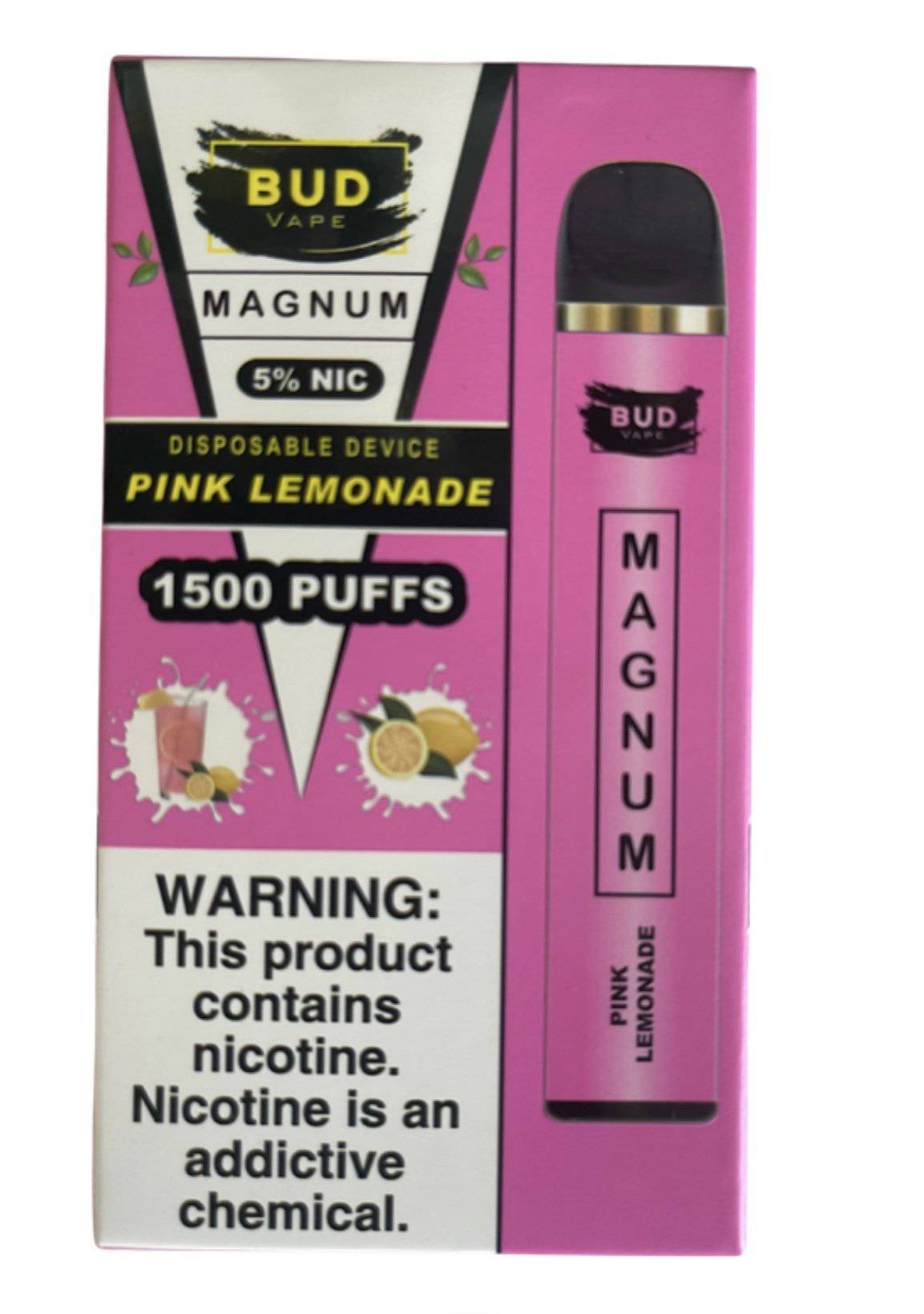 Bud Vape MAGNUM Disposables 1500 Puff - Smok City