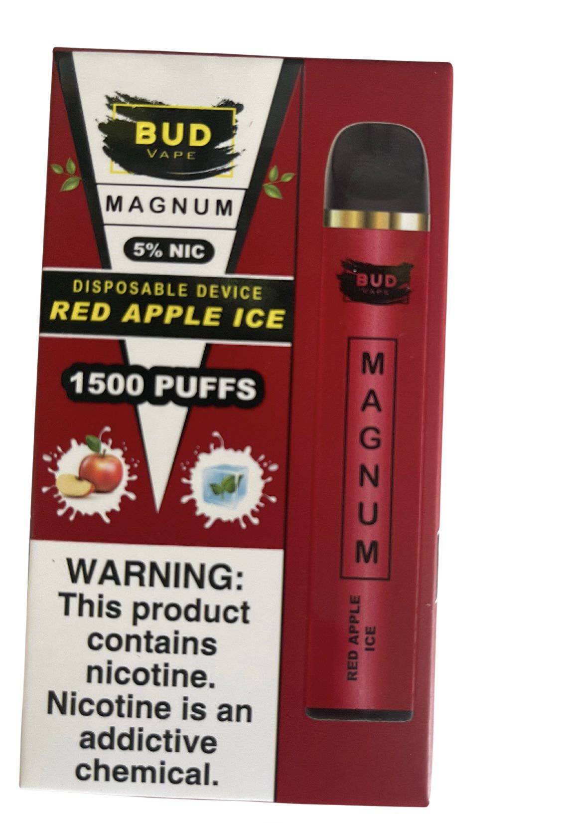 Bud Vape MAGNUM Disposables 1500 Puff - Smok City