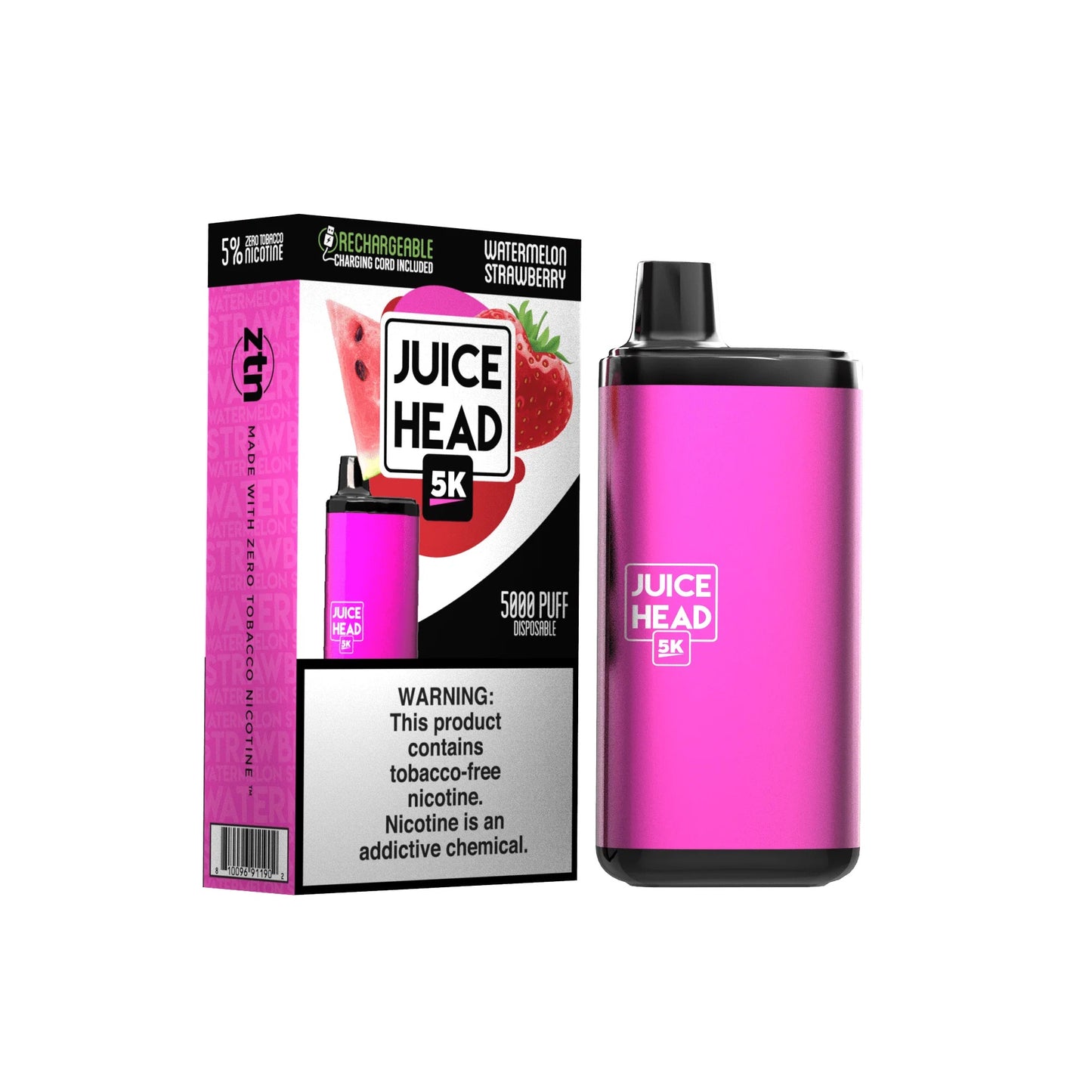 Juice Head 5K 5000 rechargeable vape device | $22.99 - Smok City