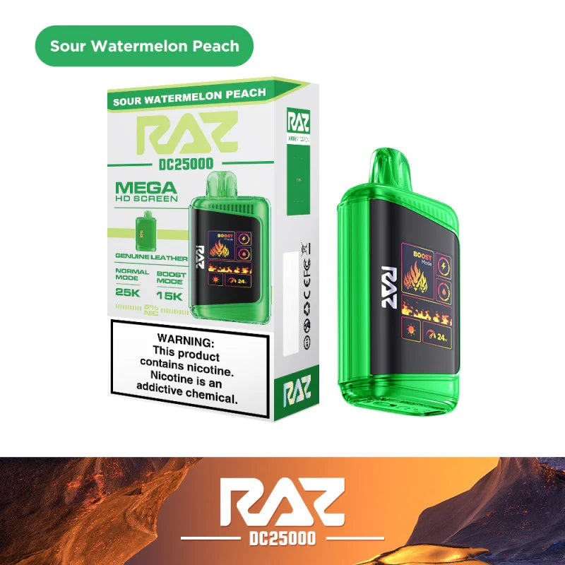 RAZ DC25000 Disposable Vape – 25000 Puffs – Smok City