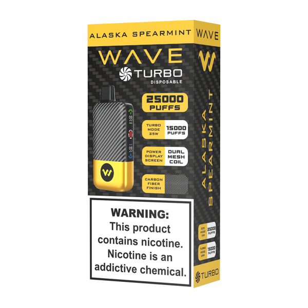 Wave Turbo 25000 puffs rechargeable disposable