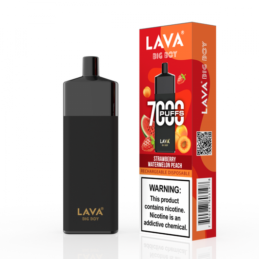 Lava Big Boy Rechargable Disposable E-Cigarette 7000 puffs 5 % nicotine - Smok City