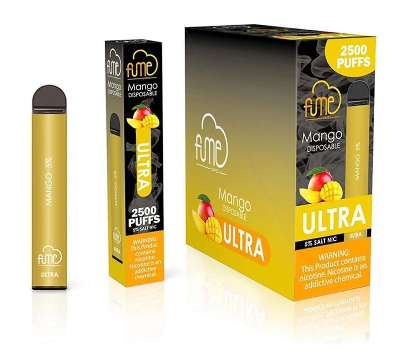 Fume Ultra Disposable Vape e-cig 2500 puffs now at cheapest price $23.99 - Smok City